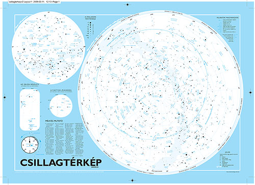 Csillagt�rk�p / Star Map