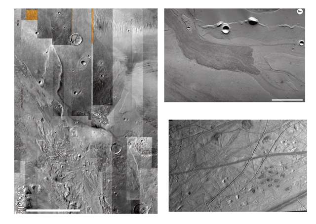 Astrogeological stratigraphy exercise