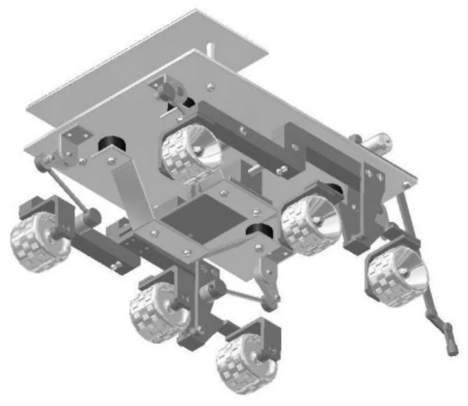 Husar rover mechanical design